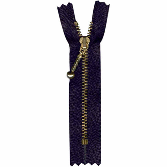 COSTUMAKERS Denim Closed End Zipper – 8 cm (3") – Navy – 1709