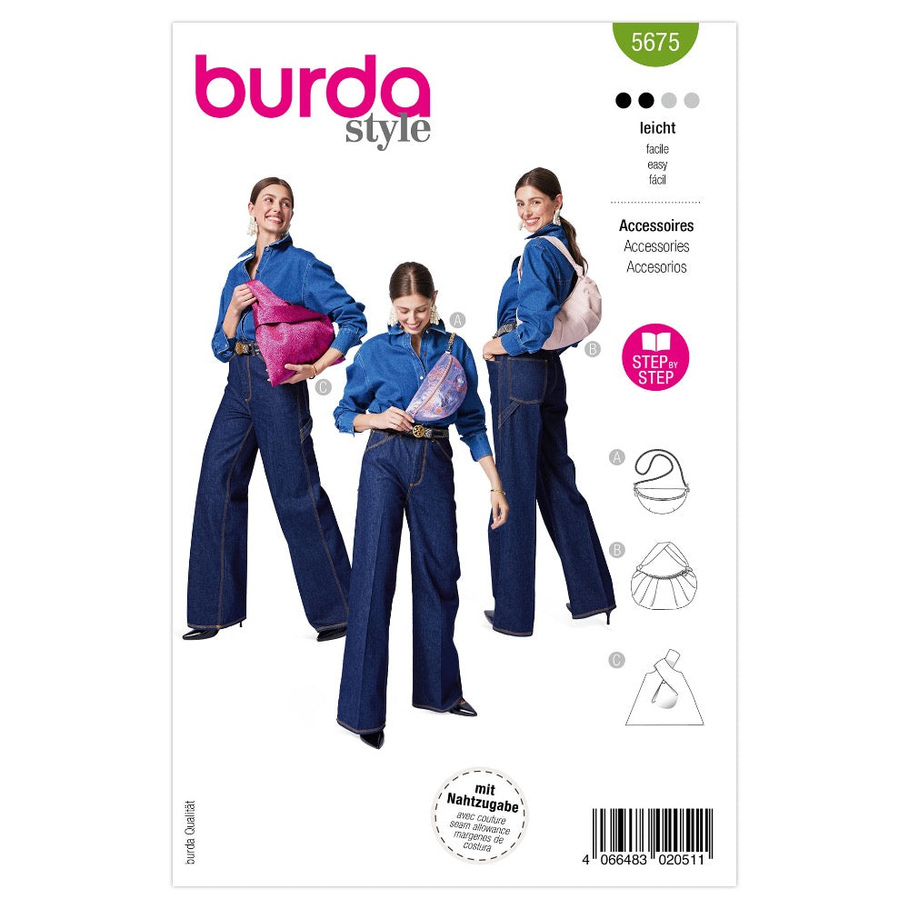 BURDA 5675 Bags