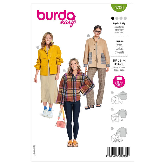 BURDA 5706 Jackets