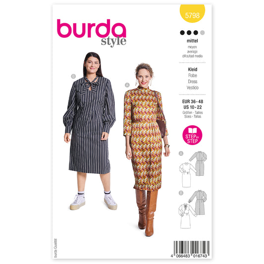 BURDA - 5798 Dress