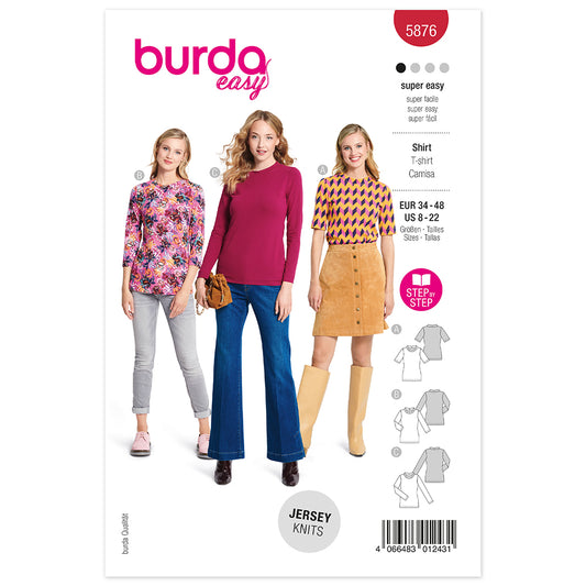 Burda - 5876 Top