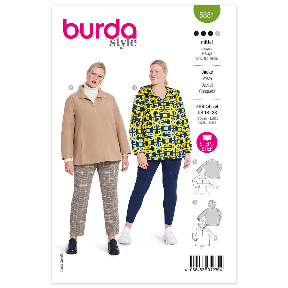 Burda - 5881 Jacket