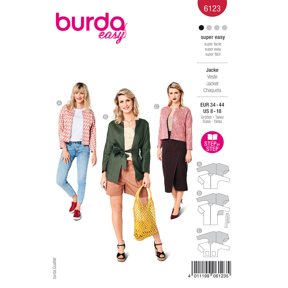 BURDA - 6123 Jacket