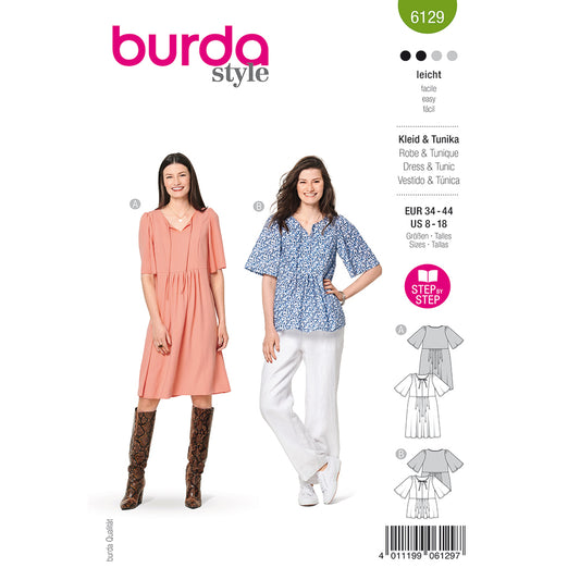 BURDA - 6129 Dress