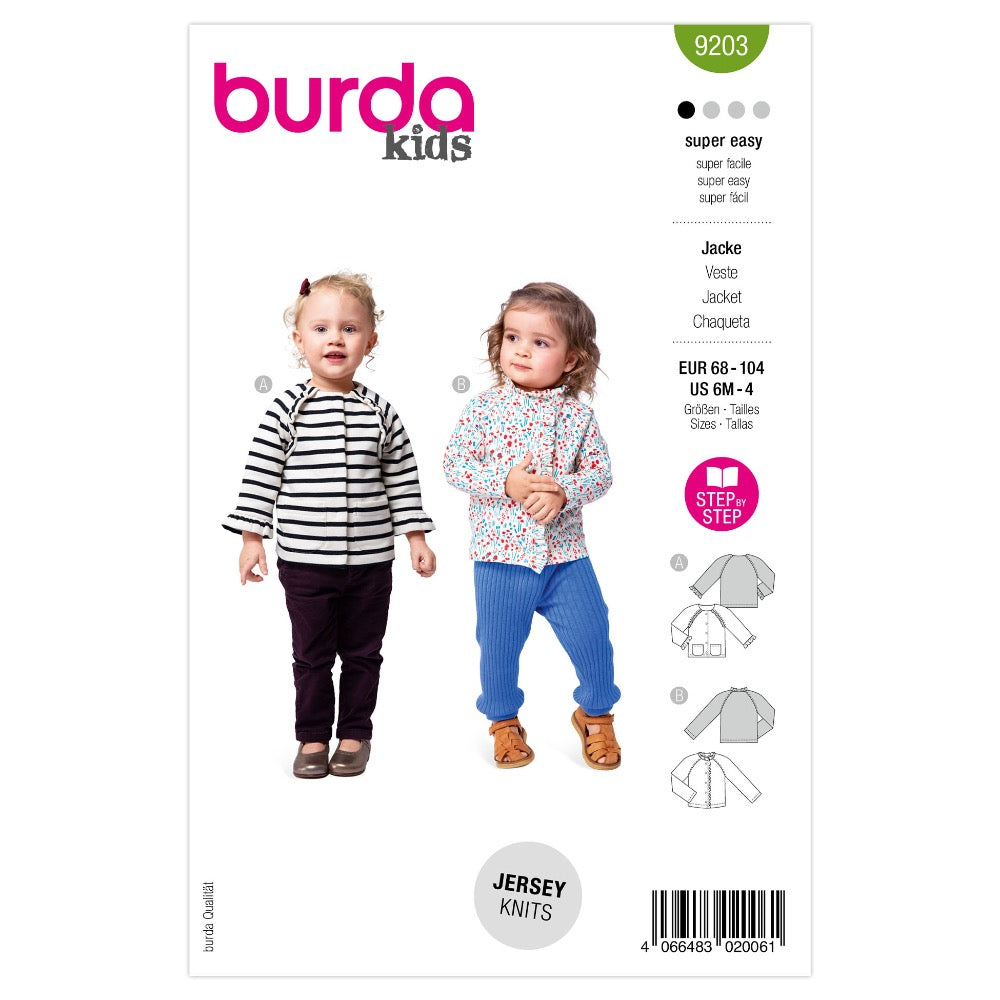 BURDA 9203 Jackets