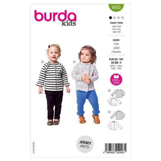 BURDA 9203 Jackets
