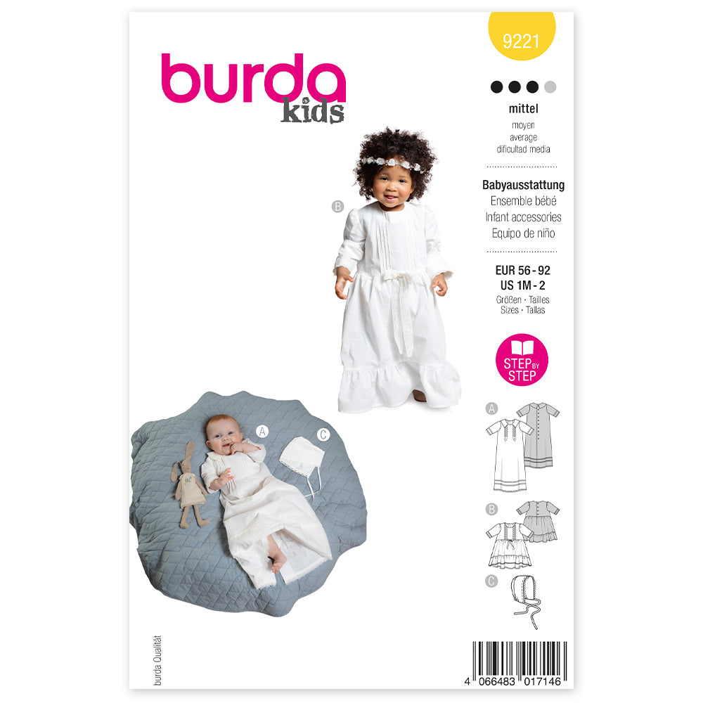 BURDA Sewing Pattern Pattern 9221 Top