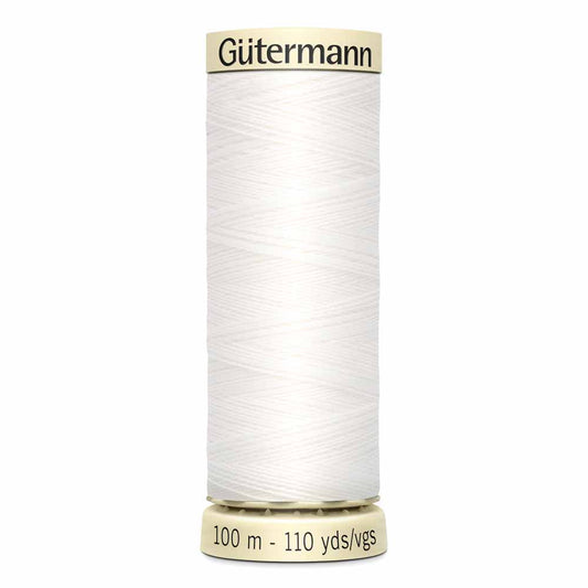 GÜTERMANN Sew-All Polyester Thread 100 m - Nu White