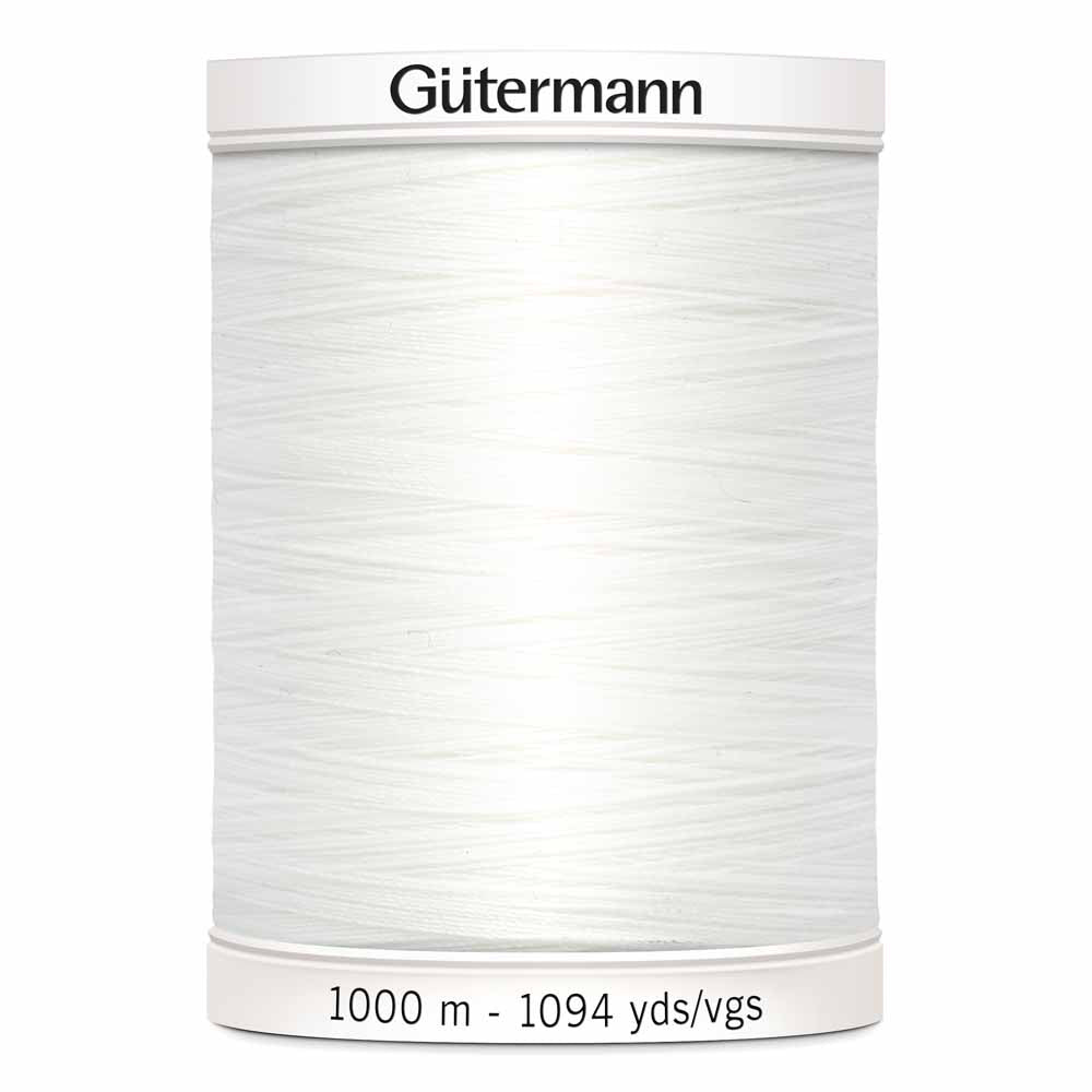 GÜTERMANN Sew-All Polyester Thread 1000 m - Nu White