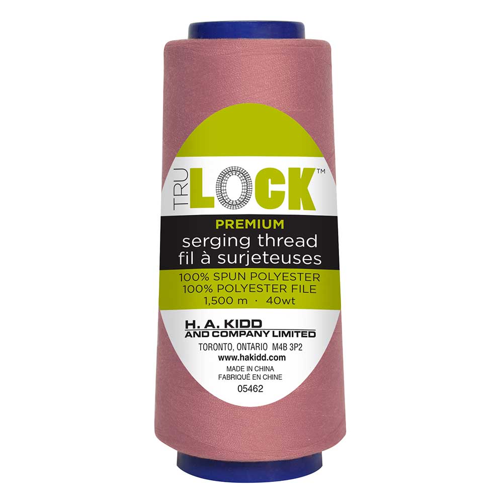 TRULOCK Premium Serging Thread – 1500 m – Dark Rose