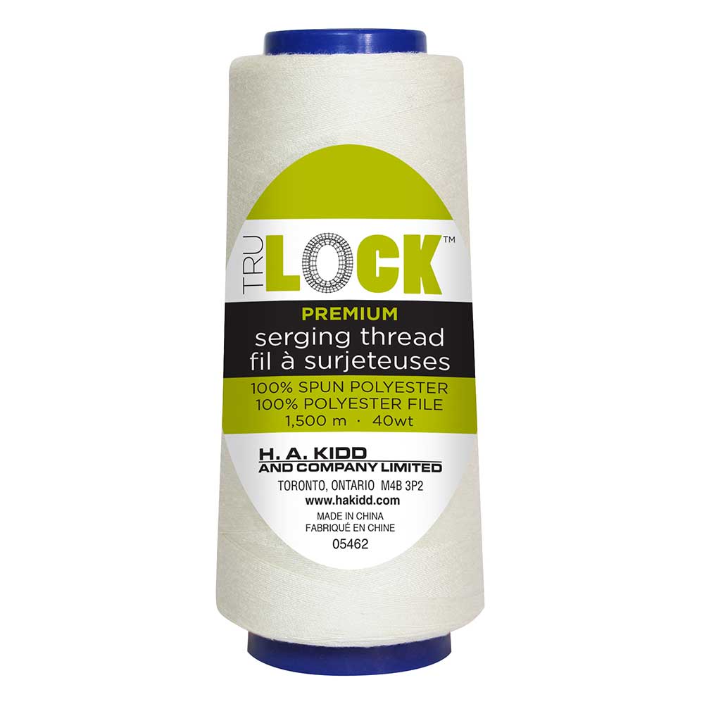 TRULOCK Premium Serging Thread – 1500 m – Ecru