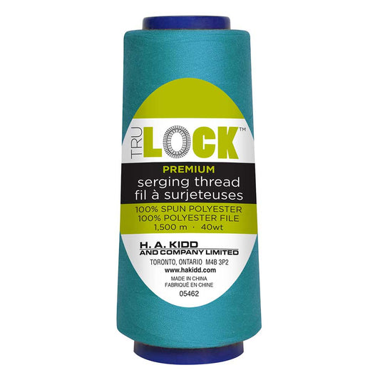 TRULOCK Premium Serging Thread – 1500 m – Turquoise