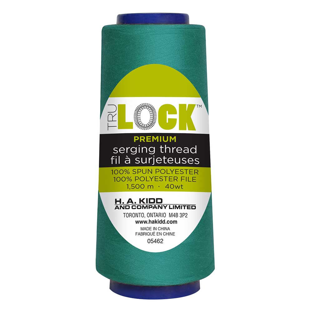TRULOCK Premium Serging Thread – 1500 m – Aqua