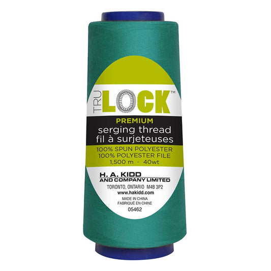 TRULOCK Premium Serging Thread – 1500 m – Aqua