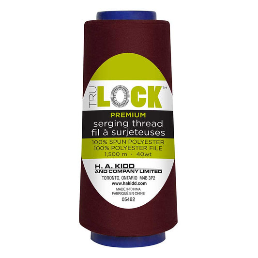 TRULOCK Premium Serging Thread – 1500 m – Burgundy