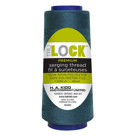 TRULOCK Premium Serging Thread – 1500 m – Deep Teal