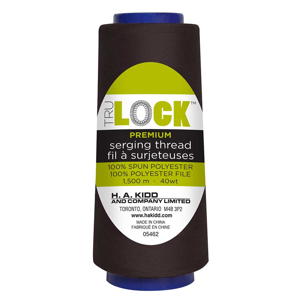 TRULOCK Premium Serging Thread – 1500 m – Brown