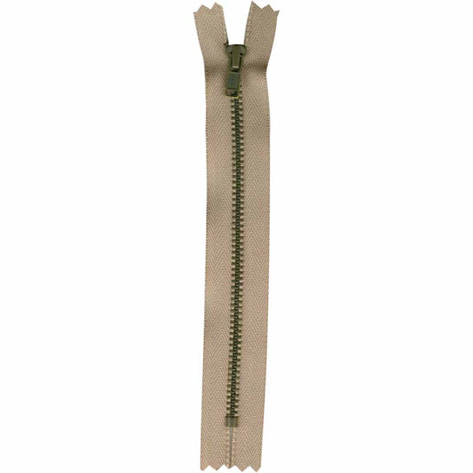 COSTUMAKERS Denim Closed End Zipper 15cm (6") - Light Beige - 1710