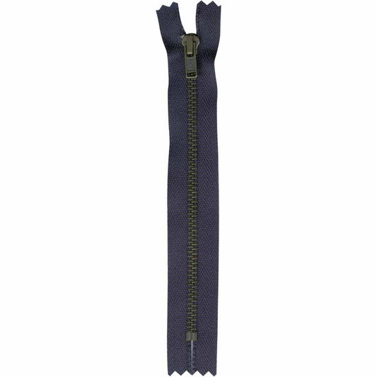 COSTUMAKERS Denim Closed End Zipper 18cm (7") - Navy - 1710