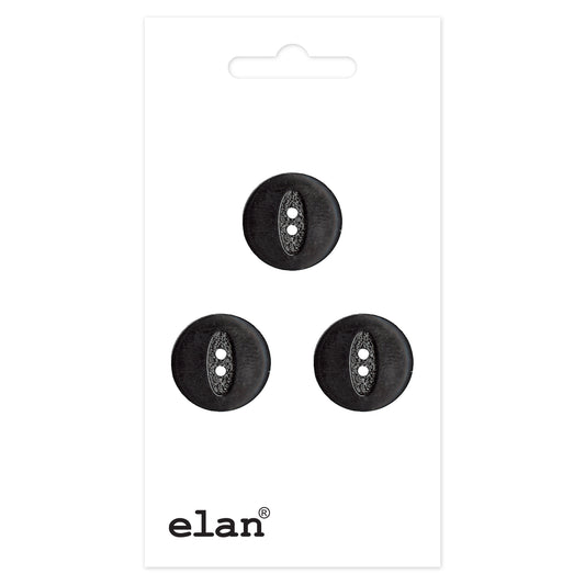 ELAN 2-Hole Sew-Through Button 15 Mm (5/8 In), 3 Count