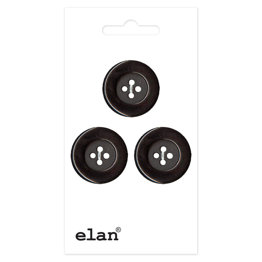 ELAN 4 Hole Button - 18mm (3/4) - 3 count