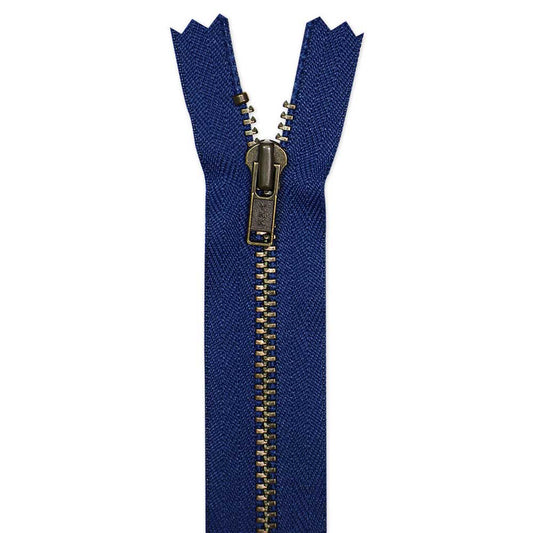 COSTUMAKERS 18 cm (7 in) Denim Closed End Zipper – Royal Blue