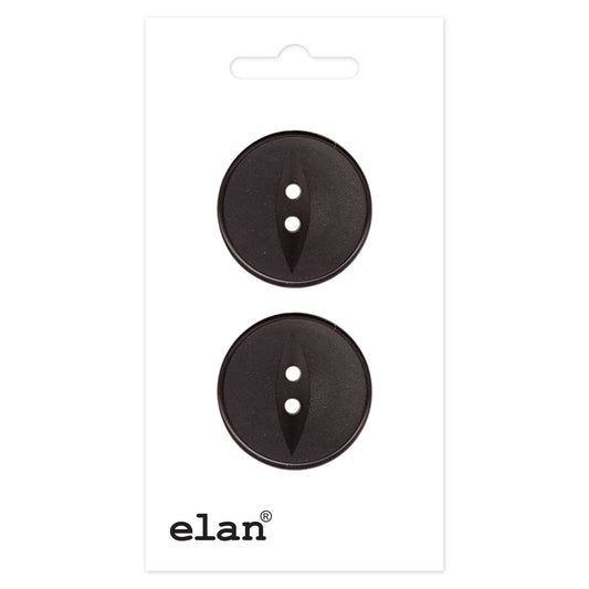 ELAN 2 Hole Button - 23mm (7/8) - 2 count
