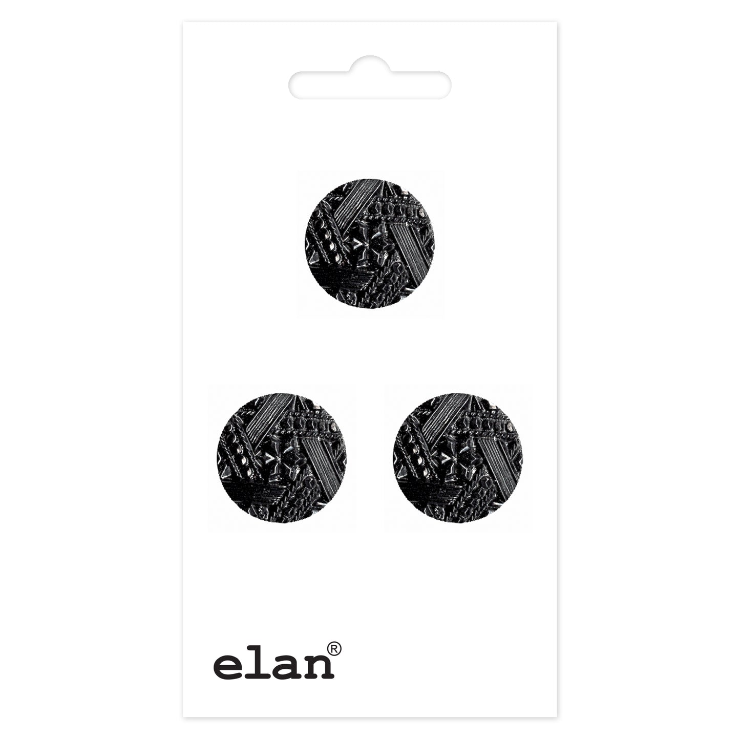 ELAN Shank Button - 15mm (5/8) - 3 count