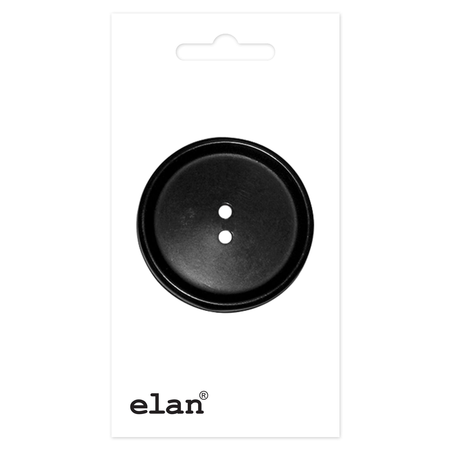 ELAN 2-Hole Sew-Through Button, 34 mm (1 3/8 in), 1-Count