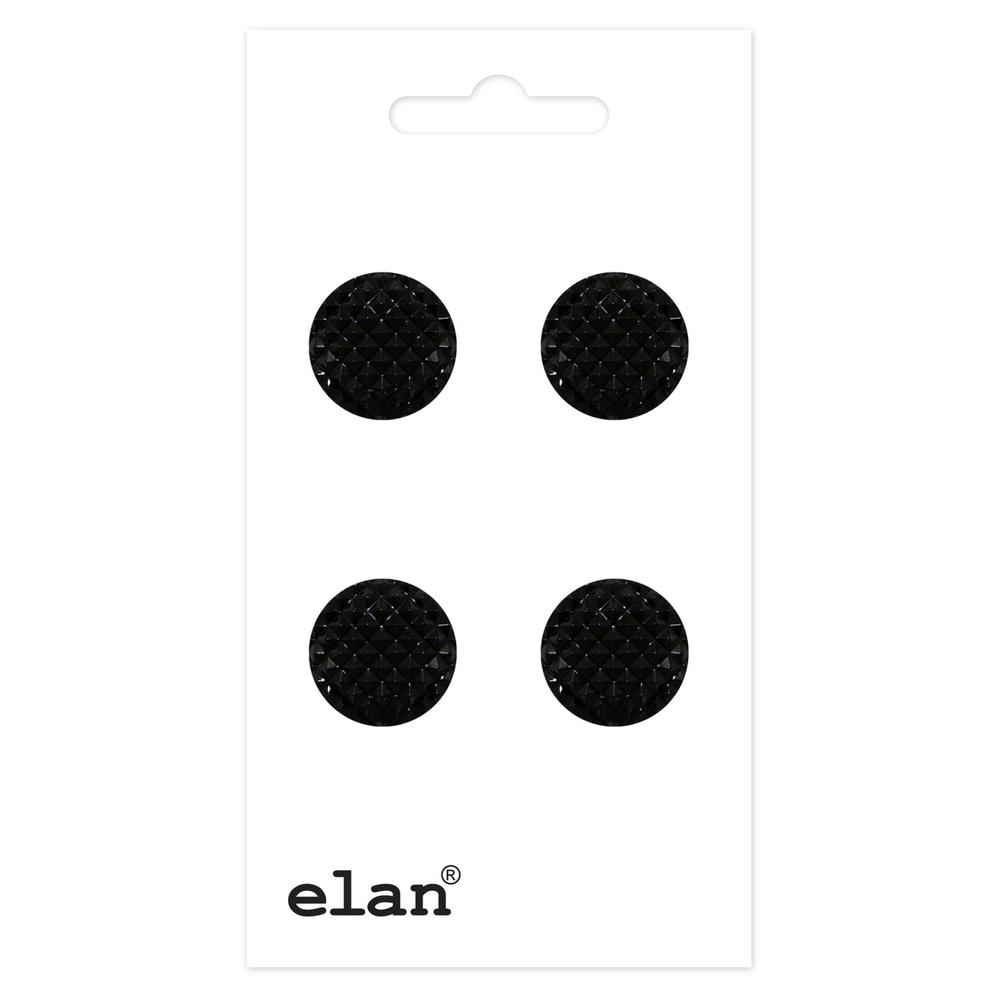 ELAN Shank Button 11 mm (3/8 in) 4 Count