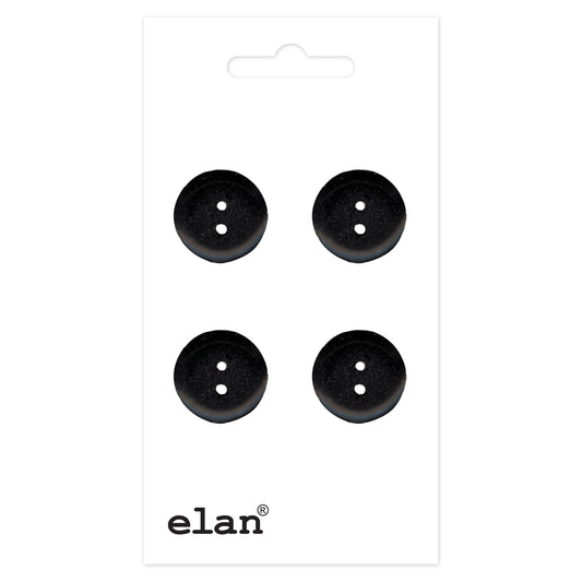 ELAN 2 Hole Button - 14mm (1/2) - 4 count
