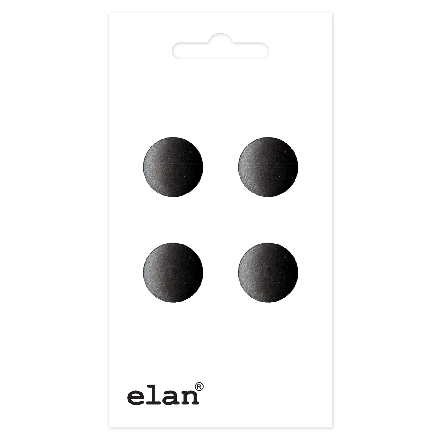 ELAN Shank Button 12mm (½") 4 Count
