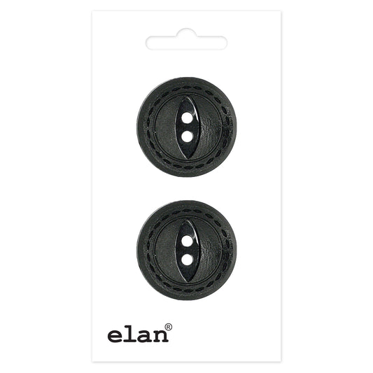 ELAN 2-Hole Button 23 mm (7/8 in) 2-Count