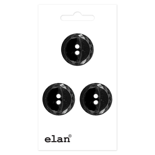 ELAN 2 Hole Button - 18mm (3/4) - 3 count