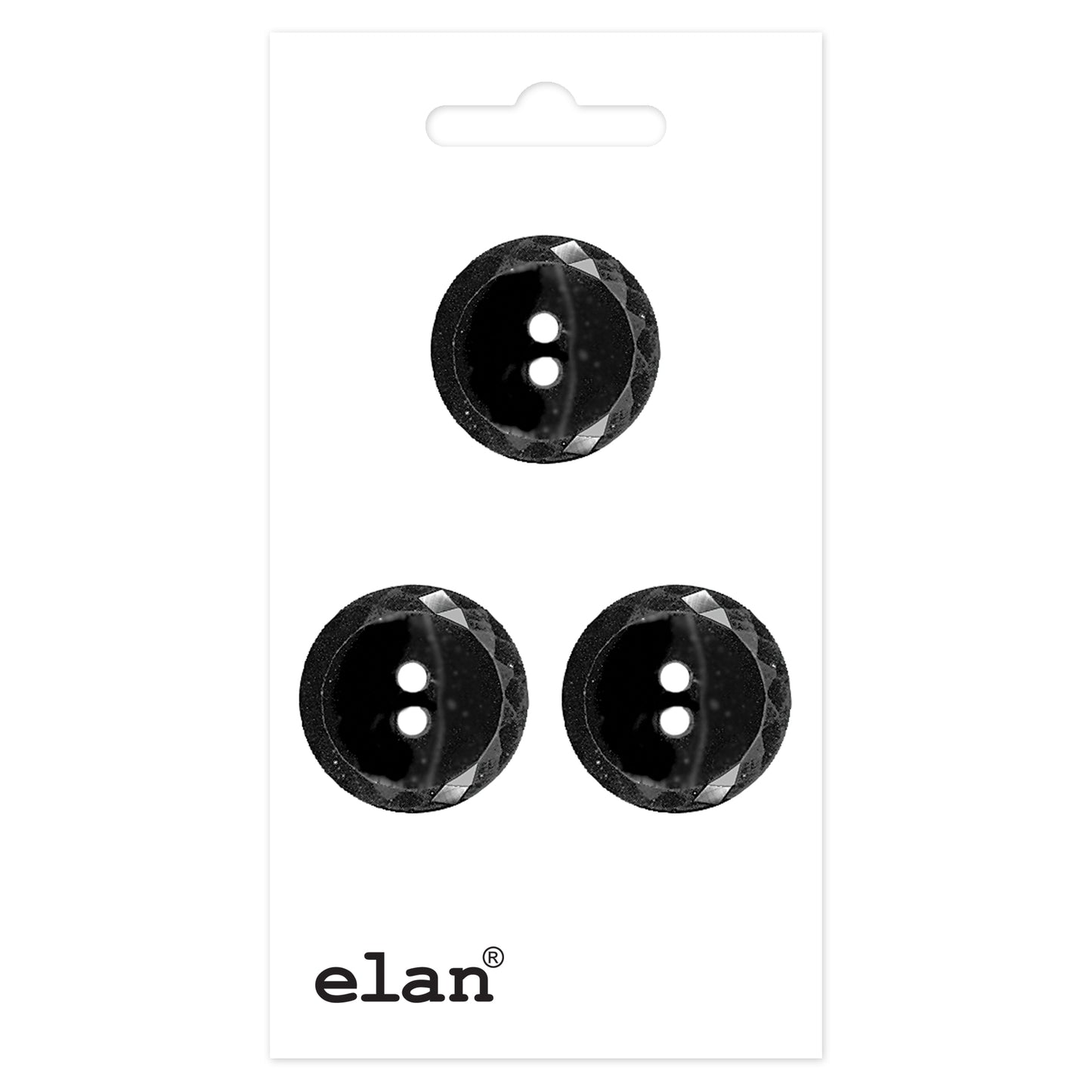 ELAN 2-Hole Button 18 mm (3/4 in) 3-Count