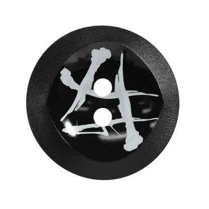 ELAN 2-Hole Sew-On Button, 34 mm (1 3/8 in), 1-Count