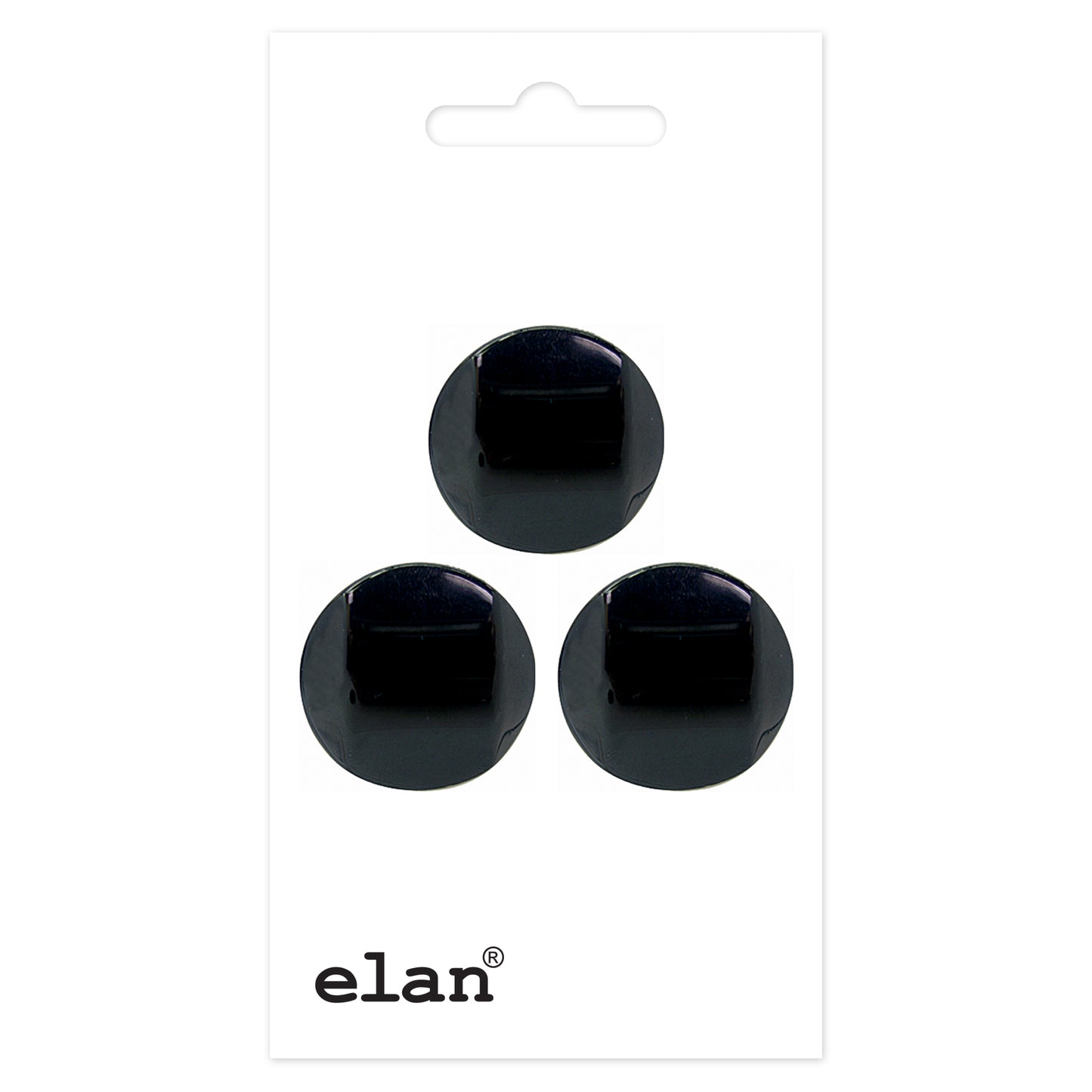 ELAN Shank Button - 18mm (3/4) - 3 count