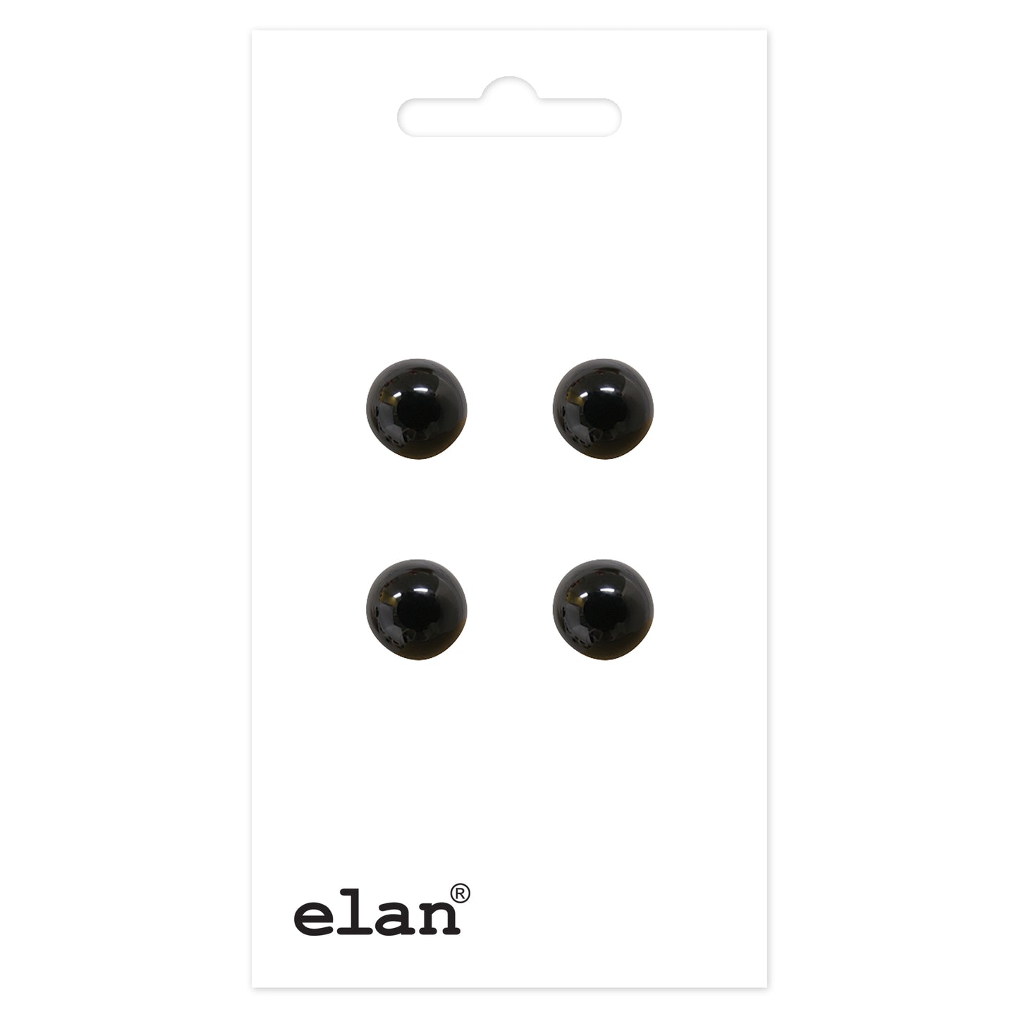 ELAN Shank Button 8 mm (1/4 in) Assorted Finish 4-Pack