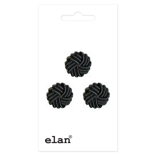 ELAN Shank Button - 15mm (5/8) - 3 count