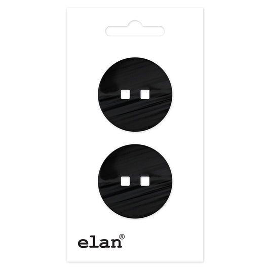 ELAN 2 Hole Button - 23mm (7/8inch) - 6 count