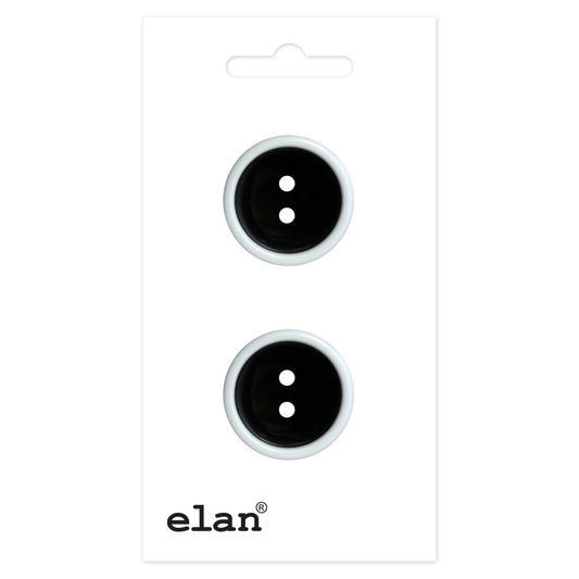 ELAN 2-Hole Button 20 mm (3/4 in) 2-Count