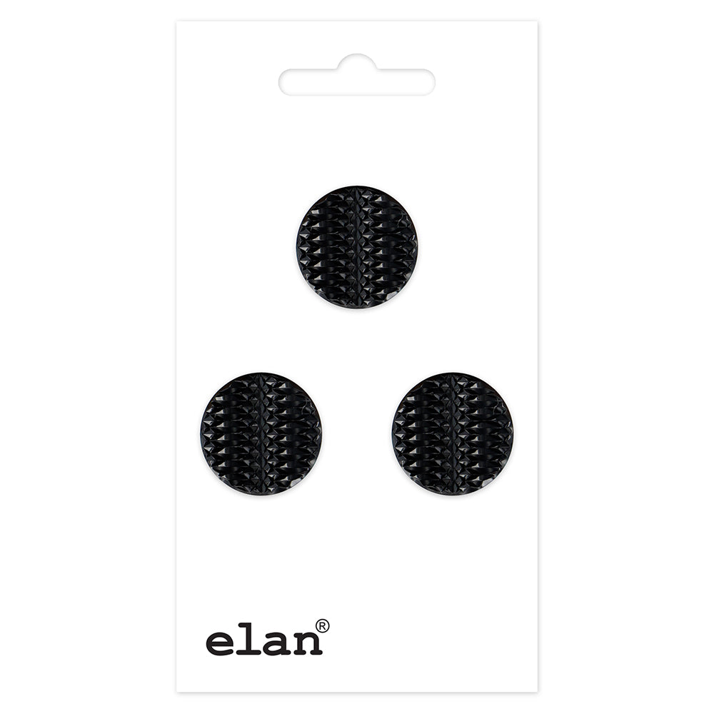 ELAN Shank Button 15 mm (5/8 in) 3-Count
