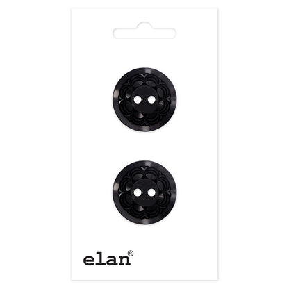 ELAN 2-Hole Button 19 mm (0.75 in) 2-Count