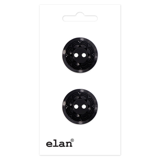 ELAN 2-Hole Button 19 mm (0.75 in) 2-Count