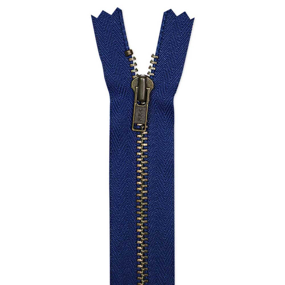 COSTUMAKERS 55 cm (22 in) Denim Closed End Zipper – Royal Blue