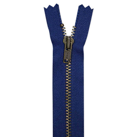 COSTUMAKERS 55 cm (22 in) Denim Closed End Zipper – Royal Blue