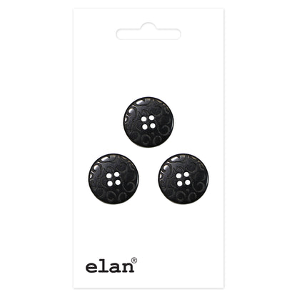 ELAN 4-Hole Button 15 mm (⅝"") 3 Count