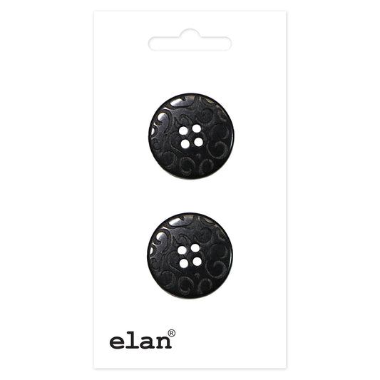 ELAN 4 Hole Button - 20mm (3/4) - 2 count