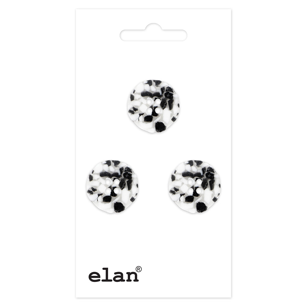 ELAN 2-Hole Sew-Through Button 15 mm (5/8 in) 3-Count