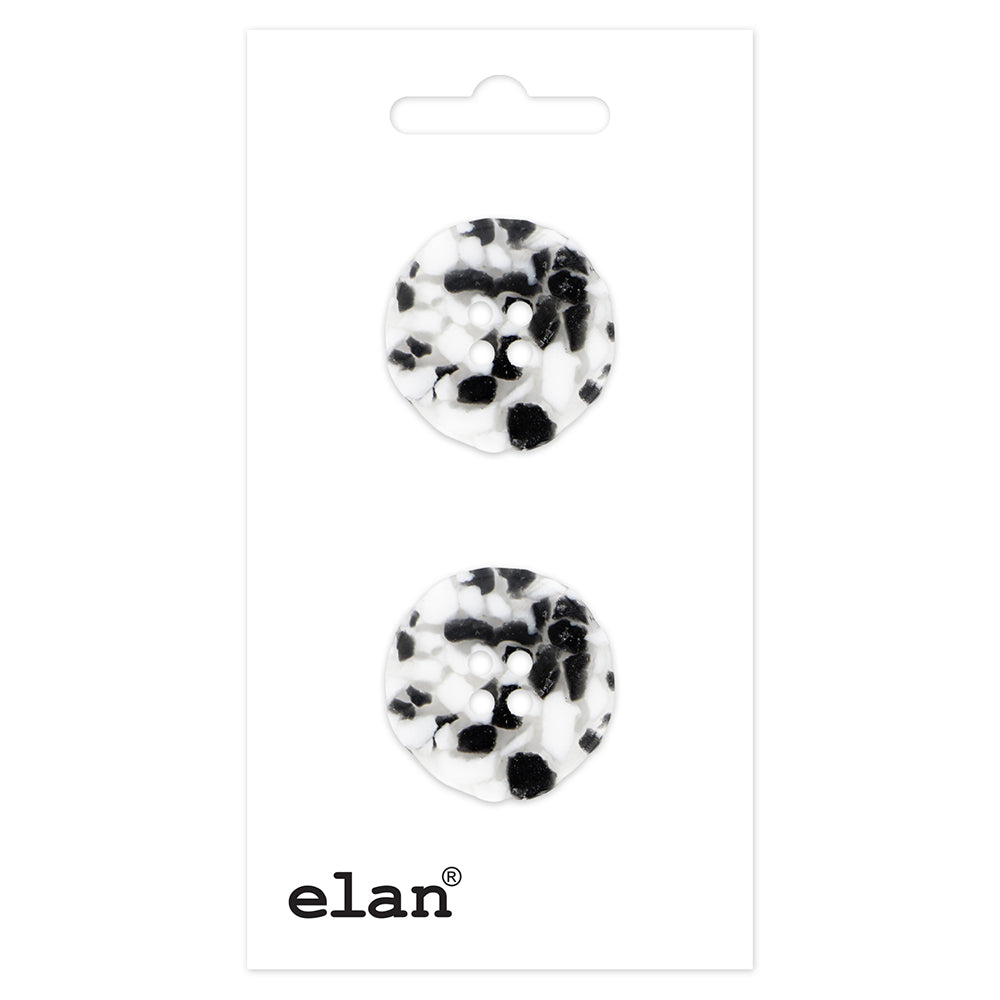 ELAN 2-Hole Sew-Through Button 20 mm (3/4 in) 2-Count